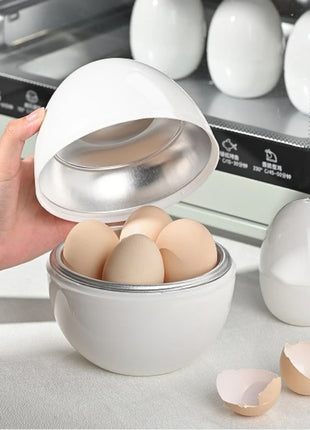 Capacity For 4 Eggs Microwave Egg Steamer Boiler Cooker Easy Quick 5 Minutes Hard Or Soft Boiled Kitchen Cooking Tools Kitchen Gadgets