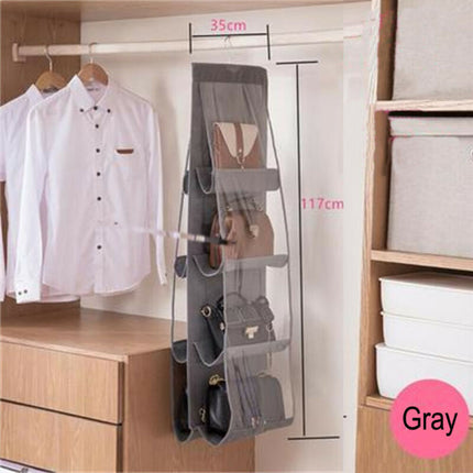 Hanging Handbag Organizer – Dustproof Closet Storage Rack