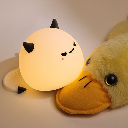 Colorful Timing Atmosphere Silicone Light - USB Rechargeable LED