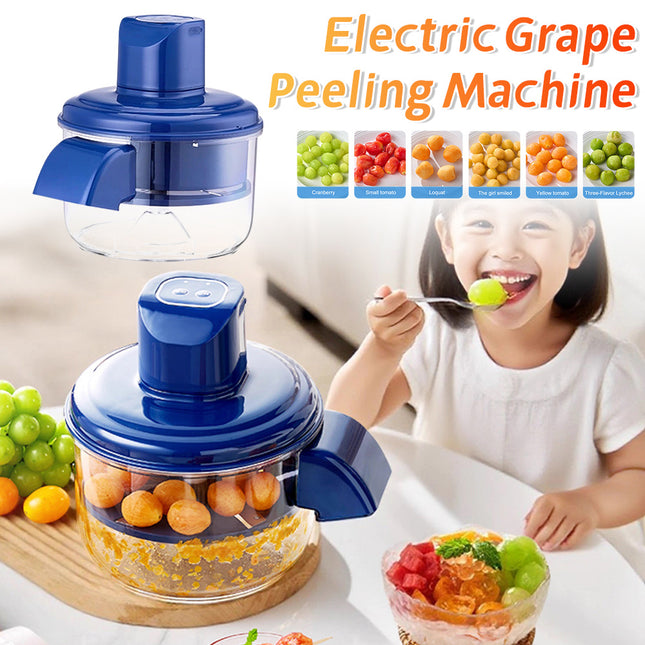 Electric Automatic Grape Peeler Rechargeable Fruit Skin Remover