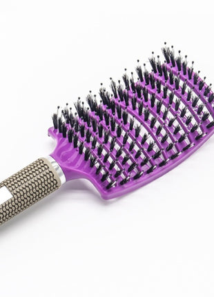 Hairbrush Anti Klit Brushy Haarborstel Women Detangler Hair Brush Bristle Nylon Scalp Massage  Teaser Hair Brush Comb