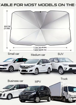 Foldable Anti-UV Windshield Sunshade