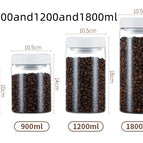 White lid / 500and900and1200and1800ml / 4pieces set