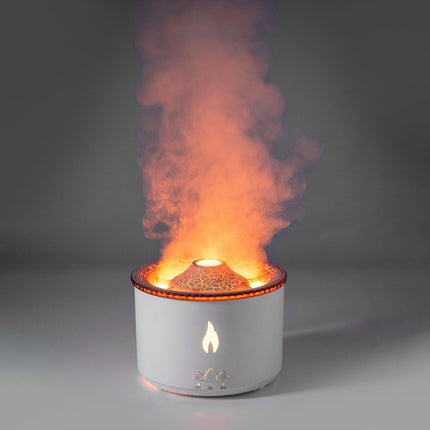 LavaGlow™ Ultrasonic Volcano Flame Aromatherapy Humidifier
