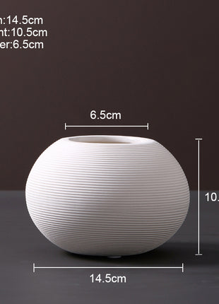 Contemporary Ceramic Vase for Living Room & Home Styling