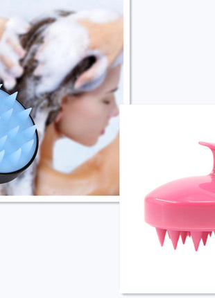 Silicone Brush To Clean The Scalp And Massage The Blood Meridians