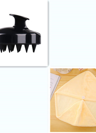 Silicone Brush To Clean The Scalp And Massage The Blood Meridians