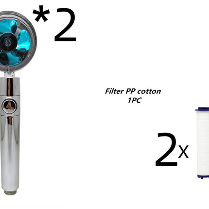 High Pressure Handheld Shower Head with Stop Button