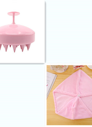 Silicone Brush To Clean The Scalp And Massage The Blood Meridians
