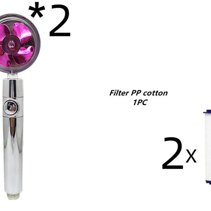 High Pressure Handheld Shower Head with Stop Button