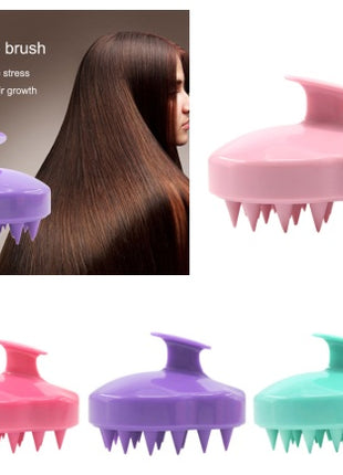 Silicone Brush To Clean The Scalp And Massage The Blood Meridians