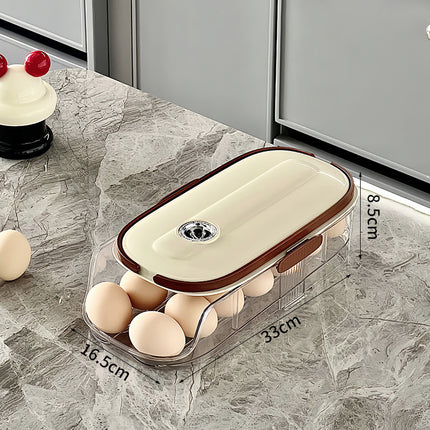 SmartRoll™ Multi-Layer Egg Organizer Box