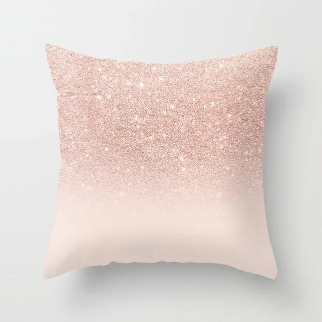 Pink sofa cushion cushion pillowcase — Organized Living