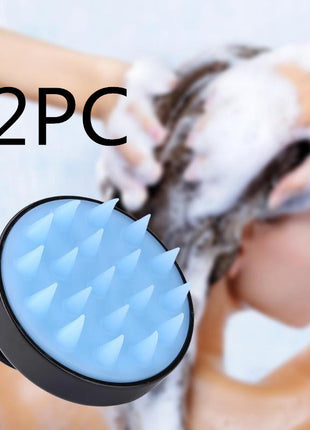 Silicone Brush To Clean The Scalp And Massage The Blood Meridians