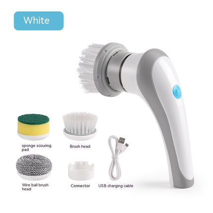 Electric Cleaning Brush – Cordless Rechargeable Spin Scrubber