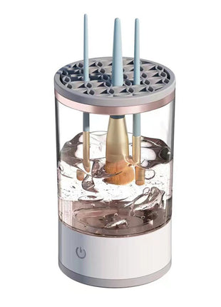 Women Eye Shadow Brush Cleaning Tool Portable Electric Makeup Brush Cleaner Machine With USB Charging Automatic Cosmetic Brush