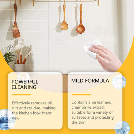 Multifunctional Kitchen Wipes for Countertop and Stove