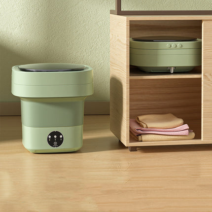 Mini Foldable Washing Machine – 6.5L Portable Washer & Spin Dryer