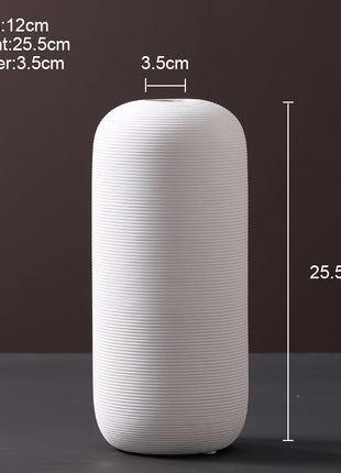 Contemporary Ceramic Vase for Living Room & Home Styling