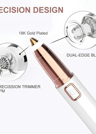 Rechargeable Painless Eyebrow Hair Remover Tool