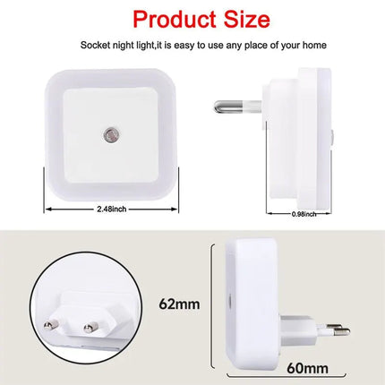 Auto — Soft Glow Bedside Light