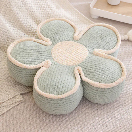 Thick Flower Tatami Futon Cushion, Comfort with Playful Style