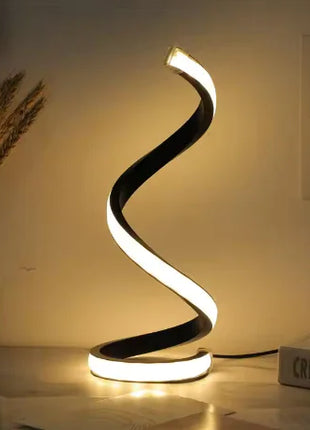 LED Spiral Table Lamp - Touch
