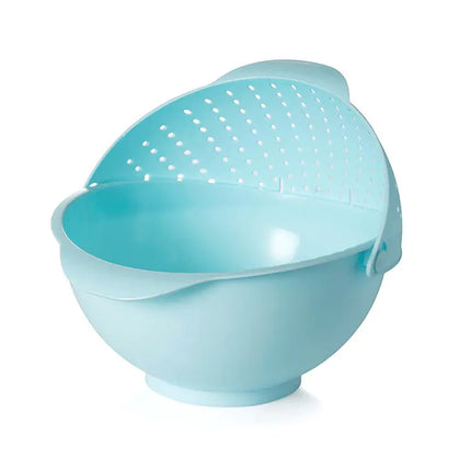 Draining Basket and Vegetable Washing Bowl Set