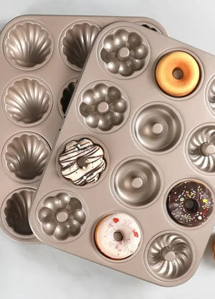 DIY Baking Tools, 6-Cup Cake Molds and Baking Tray
