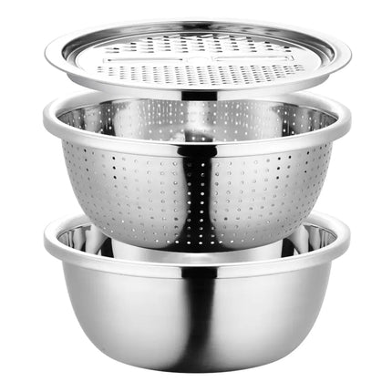 Stainless Steel Multi-functional Grater Set