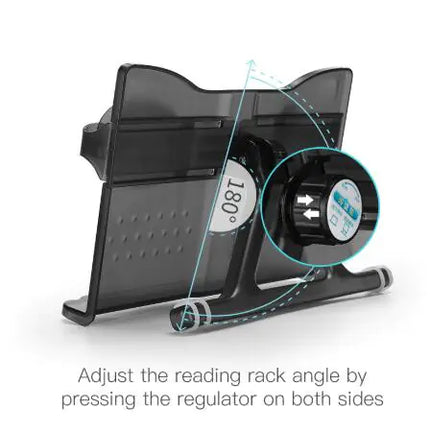 Adjustable Multifunctional Student Reading Shelf with Storage