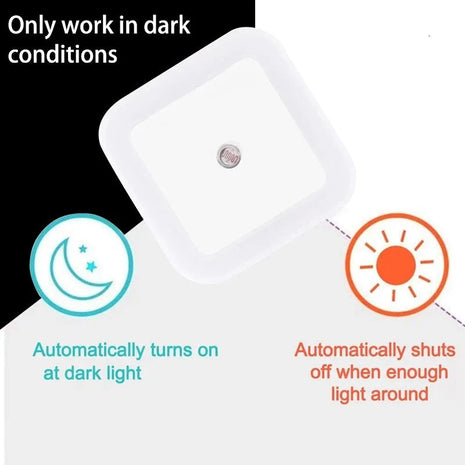 Auto-sensing LED light – Energy-Saving