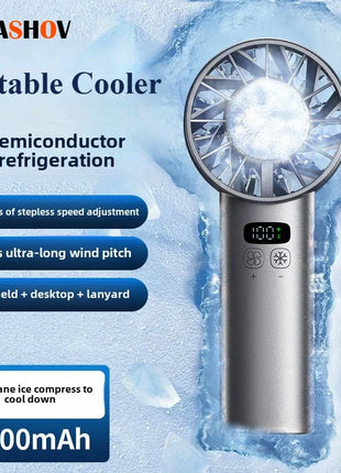 Portable USB Rechargeable Handheld Fan
