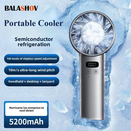 Portable USB Rechargeable Handheld Fan — Premium Quality