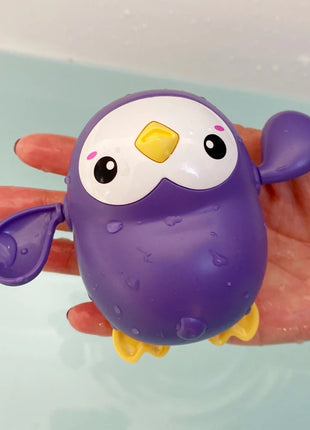 Baby Bath Toys – Wind-Up Whale &amp; Turtle Swimming Set
