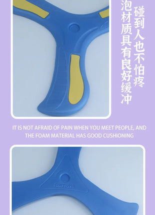 Boomerang Soft Three-Leaf Outdoor Toy