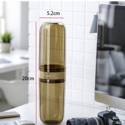 Portable Travel Toothpaste Toothbrush Protector Case — Easy-Clean D…