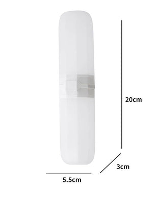 Portable Travel Toothpaste Toothbrush Protector Case