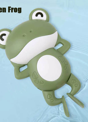 Baby Bath Toys – Wind-Up Whale &amp; Turtle Swimming Set