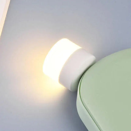 USB Rechargeable PIR Motion Sensor LED Night Light — Soft Glow Bed