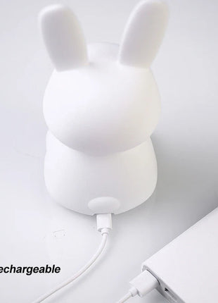 Cute Rabbit Touch Sensor LED Night Light