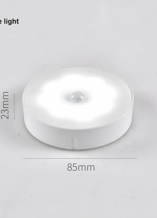 USB Rechargeable PIR Motion Sensor LED Night Light