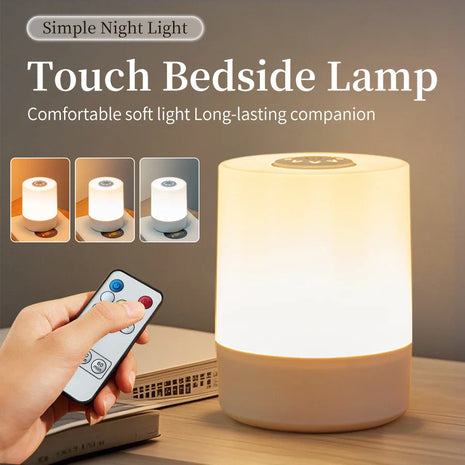 Multicolor Night Lamp With Remote Control