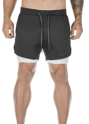 Men Workout Training Gym Fitness Shorts