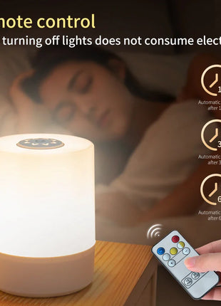 Multicolor Night Lamp With Remote Control