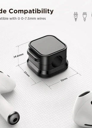 Magnetic Cable Clip Holder - one-hand magnetic clamp