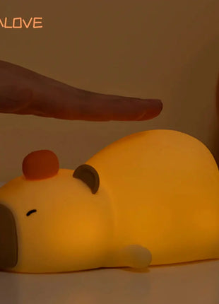 Capybara LED Night Light Alarm Clock