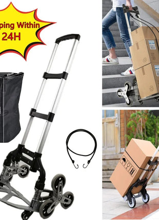 Heavy-Duty Folding Stair Climbing Trolley