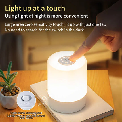 Multicolor Night Lamp — Soft Glow Bedside Light