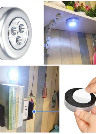 USB Rechargeable PIR Motion Sensor LED Night Light